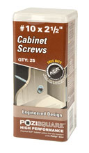 Cabinet Mounting Screws